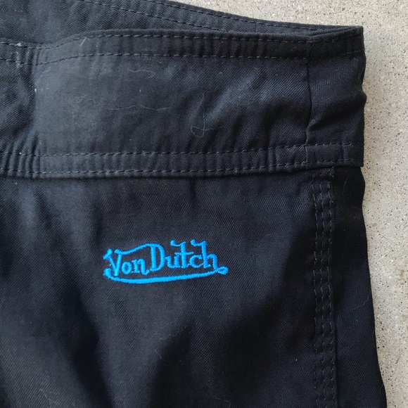 Vintage Von Dutch Flamin’ Board Shorts, used - Picture 4 of 9